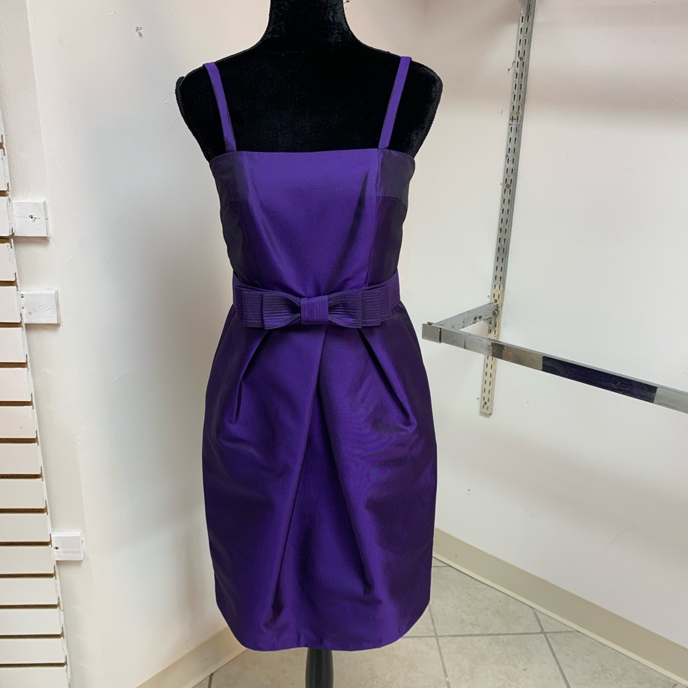 Size 4 Purple Prom Homecoming Dance Bridesmaid Cocktail Party Formal Dress